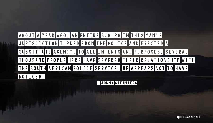 Parlour Walls Quotes By Jonny Steinberg Parlour Walls Quotes By Jonny Steinberg