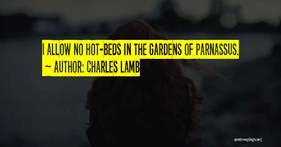 Parnassus Quotes By Charles Lamb