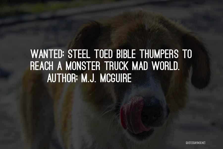 Parody Bible Quotes By M.J. McGuire