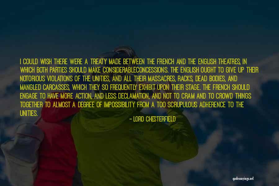 Parpart French Quotes By Lord Chesterfield Parpart French Quotes By Lord Chesterfield