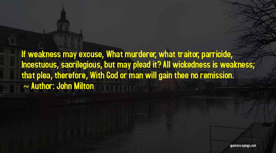 Parricide Quotes By John Milton