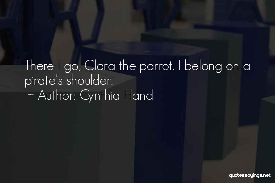 Parrot Quotes By Cynthia Hand