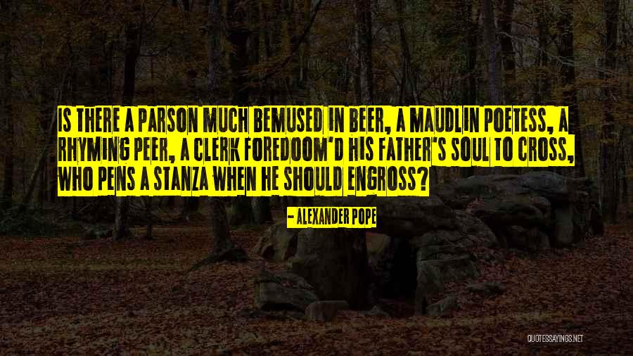 Parson Quotes By Alexander Pope