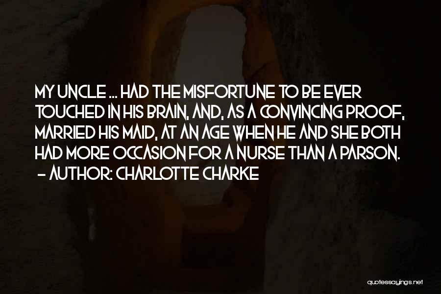 Parson Quotes By Charlotte Charke