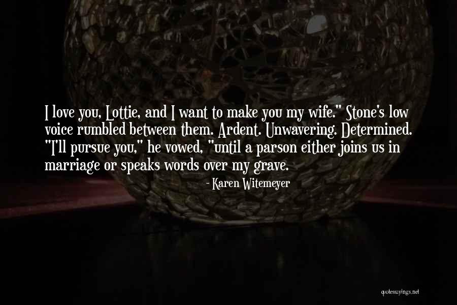 Parson Quotes By Karen Witemeyer