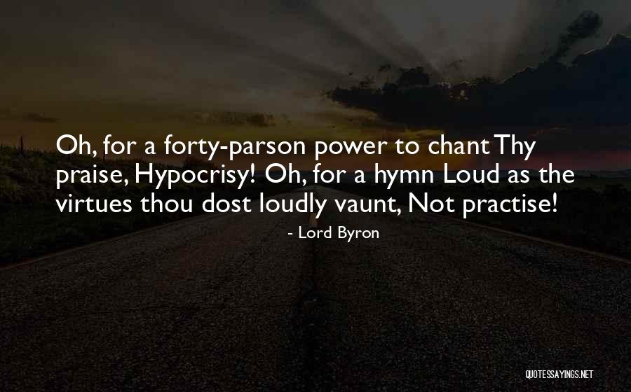 Parson Quotes By Lord Byron Parson Quotes By Lord Byron