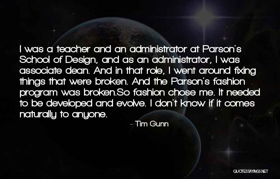 Parson Quotes By Tim Gunn