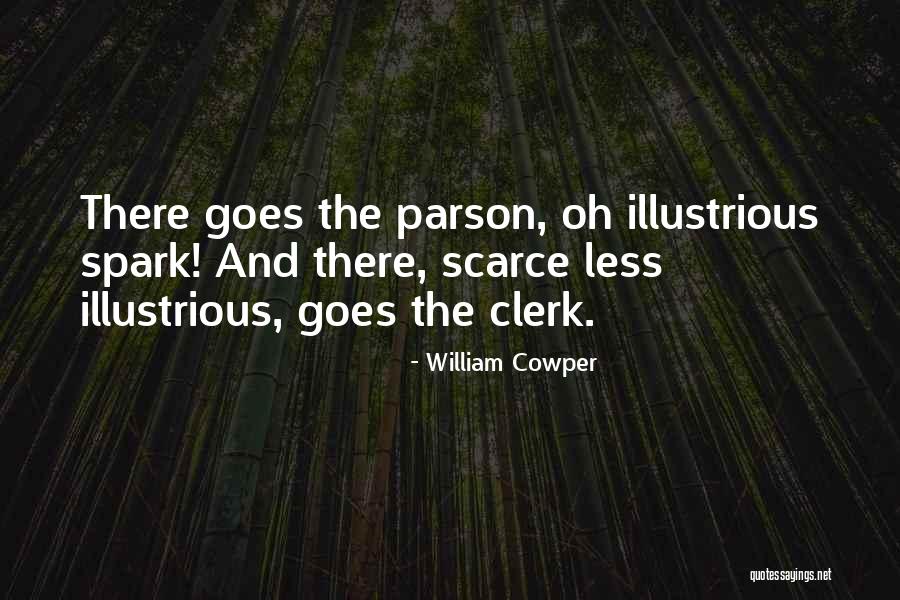 Parson Quotes By William Cowper