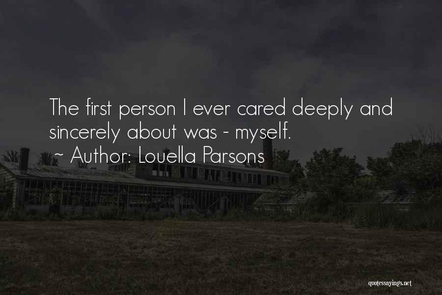 Parsons Quotes By Louella Parsons