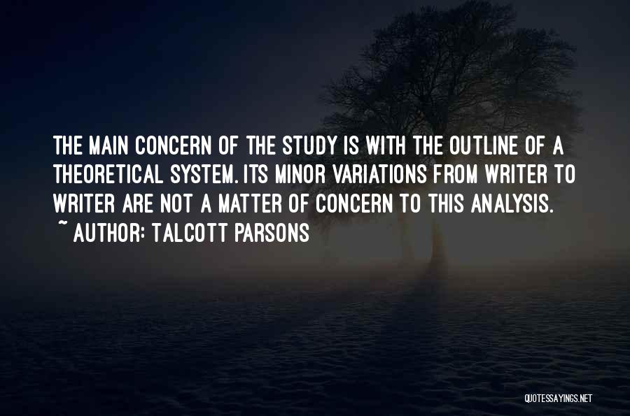 Parsons Quotes By Talcott Parsons