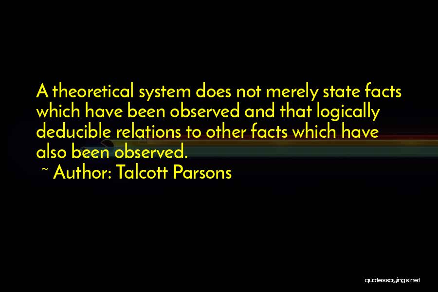 Parsons Quotes By Talcott Parsons