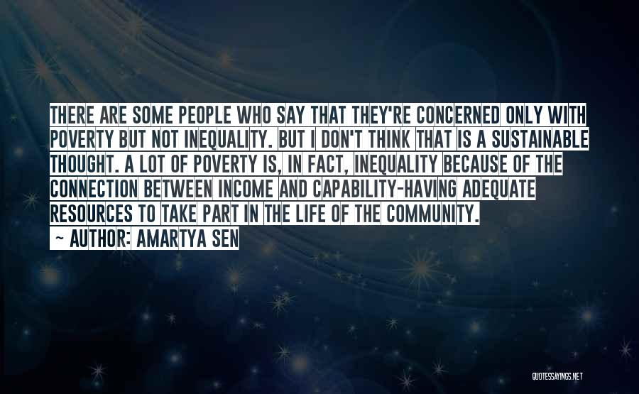 Part Of Community Quotes By Amartya Sen