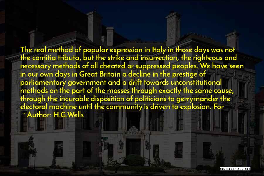 Part Of Community Quotes By H.G.Wells