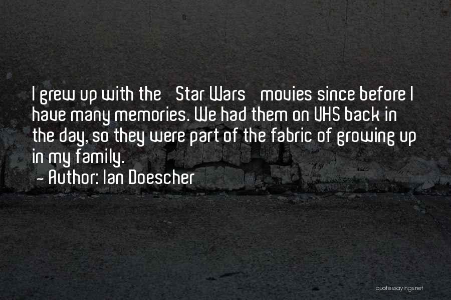 Part Of Growing Up Quotes By Ian Doescher