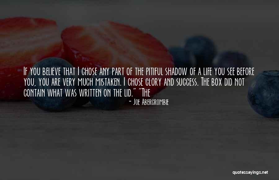 Part Of Success Quotes By Joe Abercrombie