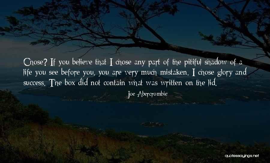 Part Of Success Quotes By Joe Abercrombie