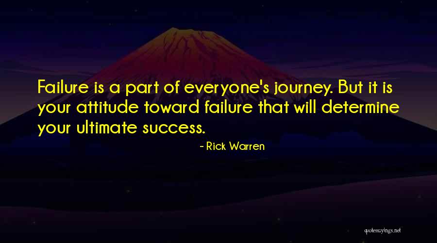 Part Of Success Quotes By Rick Warren