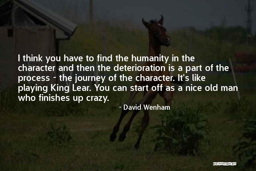 Part Of The Process Quotes By David Wenham Part Of The Process Quotes By David Wenham