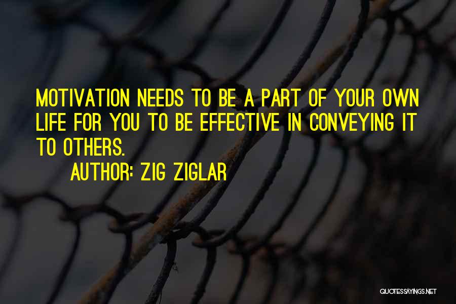 Part Of Your Life Quotes By Zig Ziglar