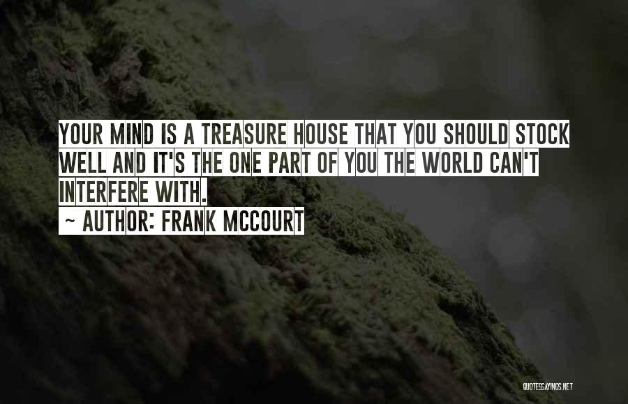 Part Of Your World Quotes By Frank McCourt