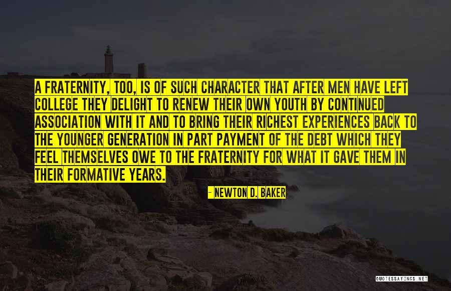 Part Payment Quotes By Newton D. Baker Part Payment Quotes By Newton D. Baker