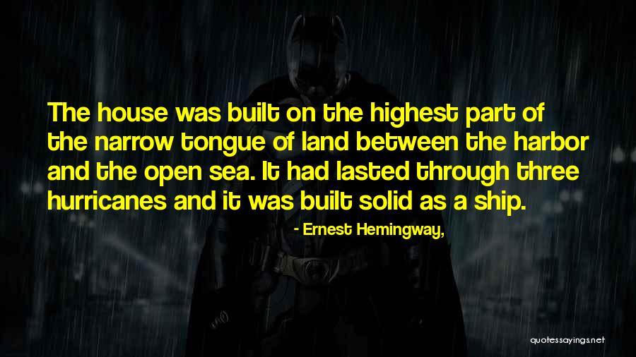 Part The Sea Quotes By Ernest Hemingway, Part The Sea Quotes By Ernest Hemingway,