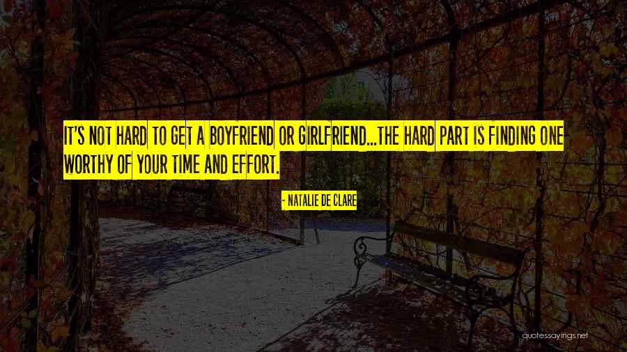 Part Time Boyfriend Quotes By Natalie De Clare Part Time Boyfriend Quotes By Natalie De Clare