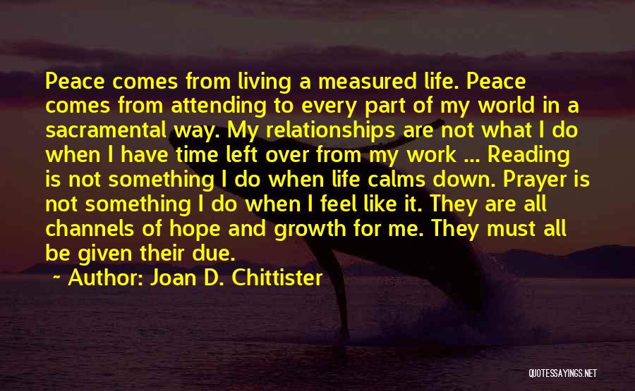 Part Time Relationships Quotes By Joan D. Chittister