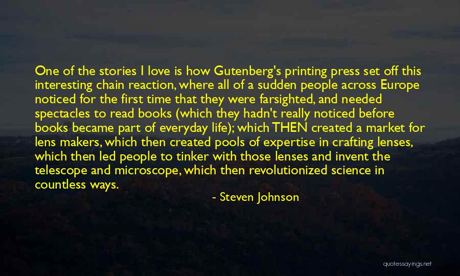 Part Ways Love Quotes By Steven Johnson Part Ways Love Quotes By Steven Johnson