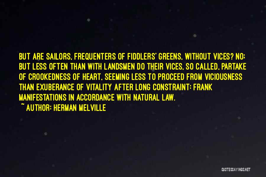 Partake Quotes By Herman Melville