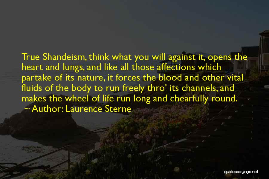 Partake Quotes By Laurence Sterne