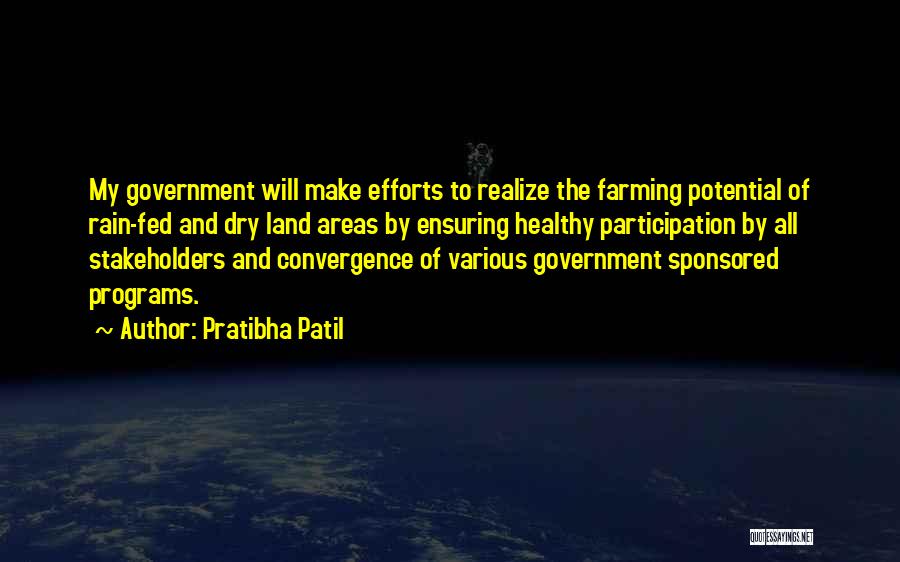Participation Quotes By Pratibha Patil