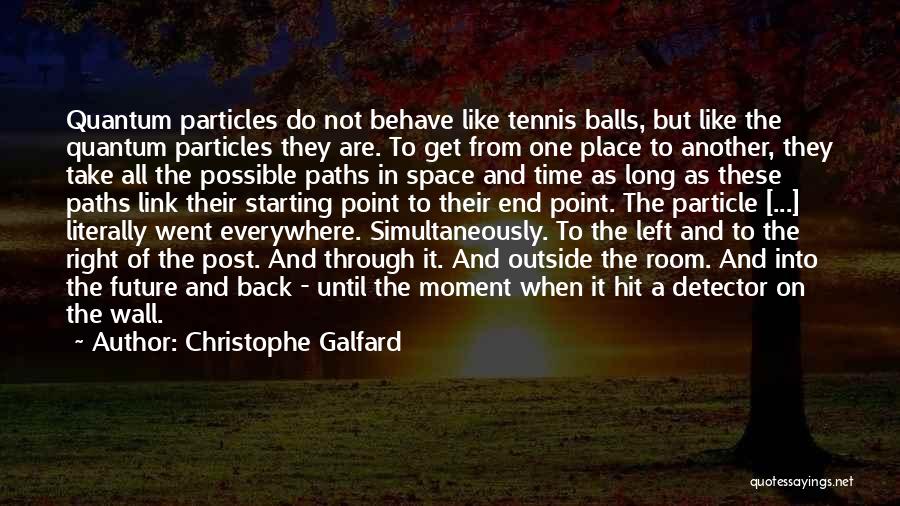 Particle Physics Quotes By Christophe Galfard