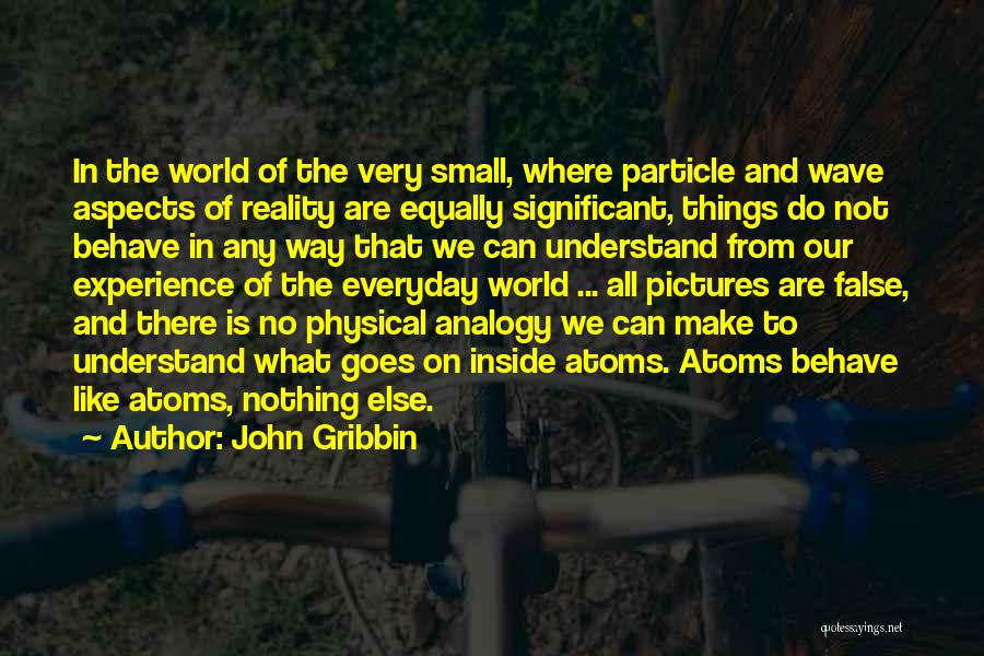 Particle Physics Quotes By John Gribbin