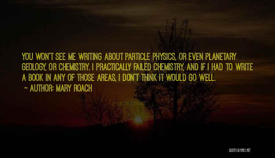 Particle Physics Quotes By Mary Roach