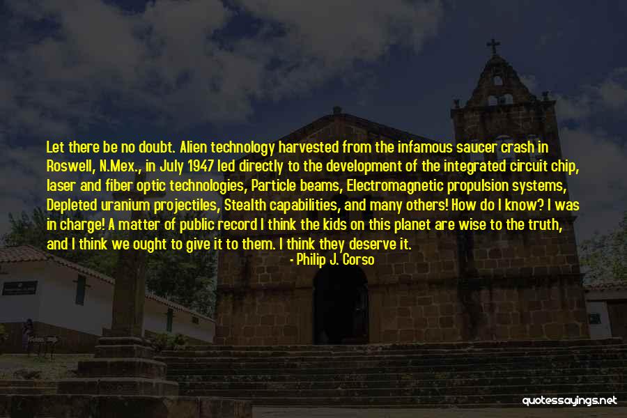 Particle Quotes By Philip J. Corso Particle Quotes By Philip J. Corso