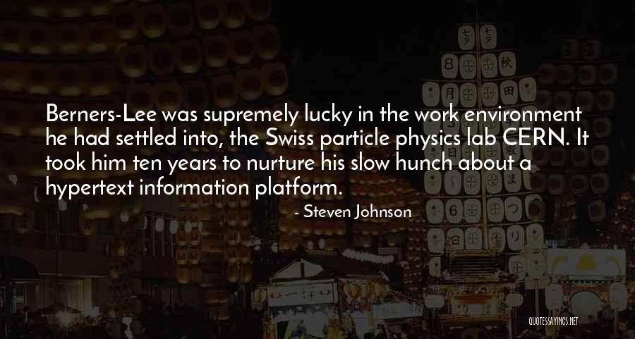 Particle Quotes By Steven Johnson Particle Quotes By Steven Johnson