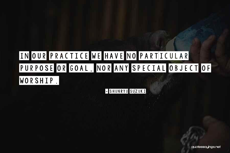 Particular Purpose Quotes By Shunryu Suzuki Particular Purpose Quotes By Shunryu Suzuki