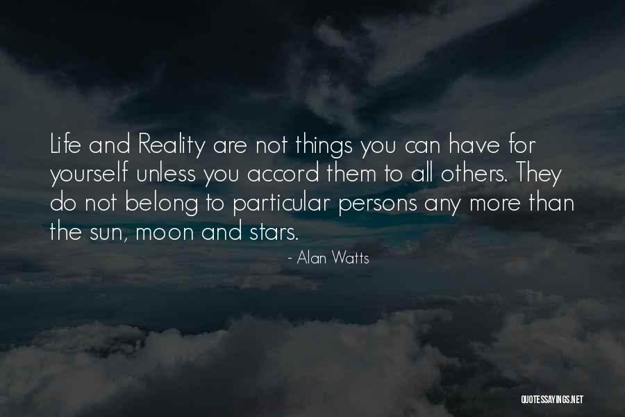 Particular Quotes By Alan Watts