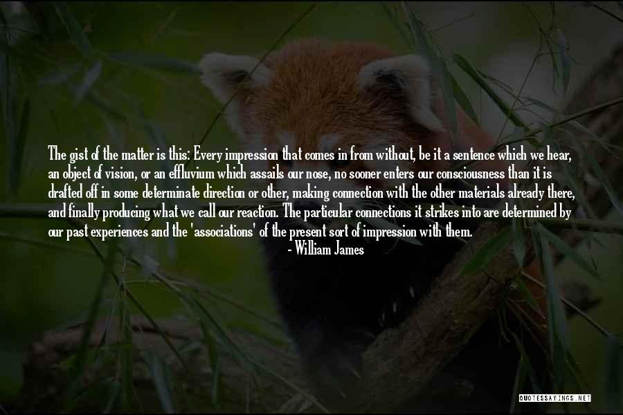 Particular Quotes By William James