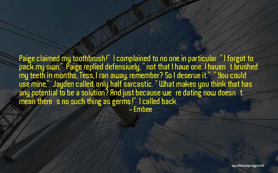 Particular Solution Quotes By Embee