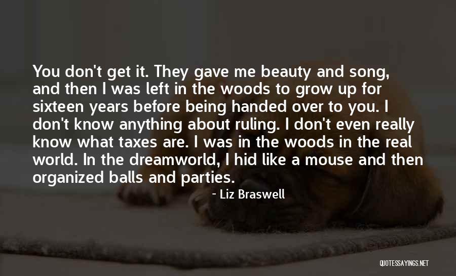 Parties Funny Quotes By Liz Braswell