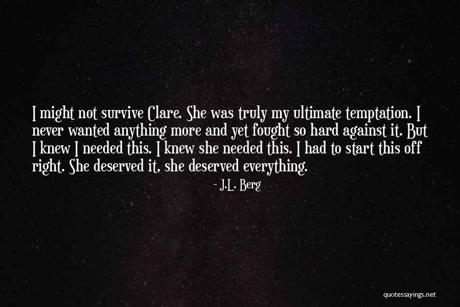 Partikel Untuk Quotes By J.L. Berg Partikel Untuk Quotes By J.L. Berg