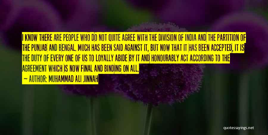 Top 11 Quotes & Sayings About Partition Of India