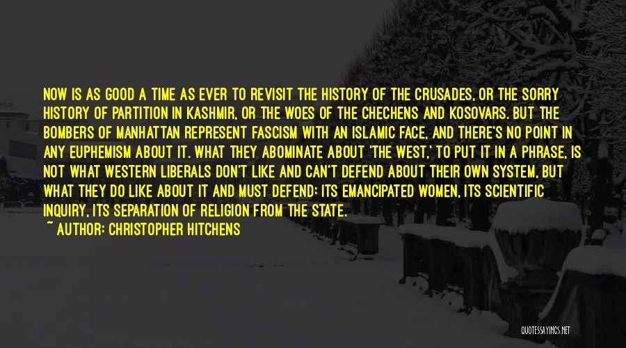 Partition Quotes By Christopher Hitchens