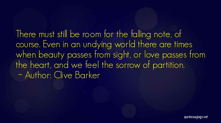 Partition Quotes By Clive Barker