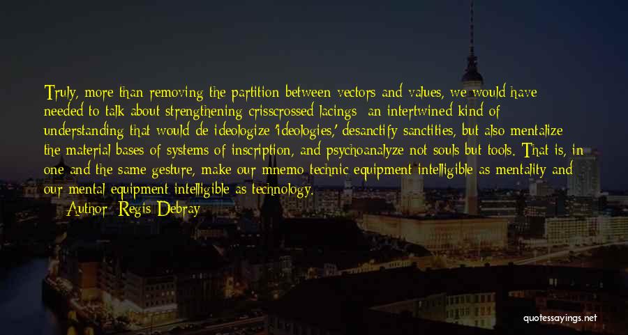 Partition Quotes By Regis Debray