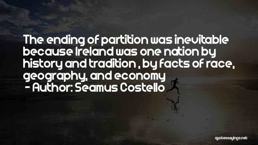 Partition Quotes By Seamus Costello