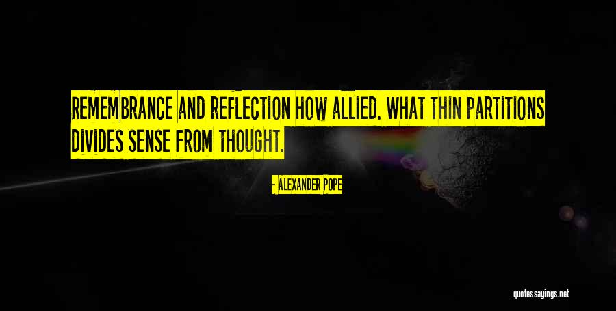Partitions Plus Quotes By Alexander Pope Partitions Plus Quotes By Alexander Pope