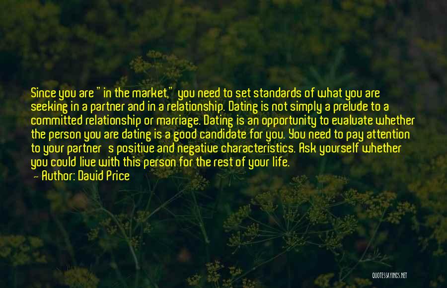 Partner For Life Quotes By David Price